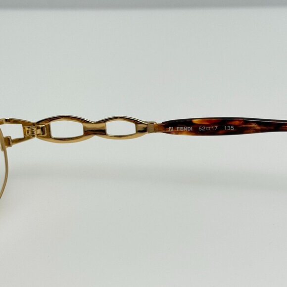 Fendi Eyeglasses Eye Glasses Frames F580 431 Italy 52-17-135 - Picture 5 of 6